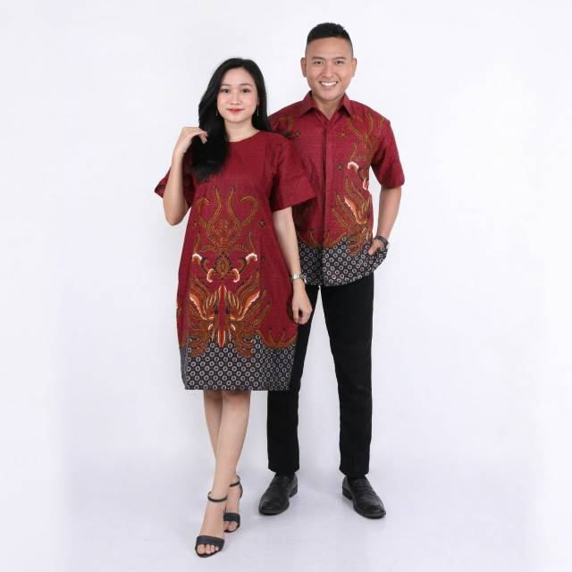 COUPLE DRESS BATIK