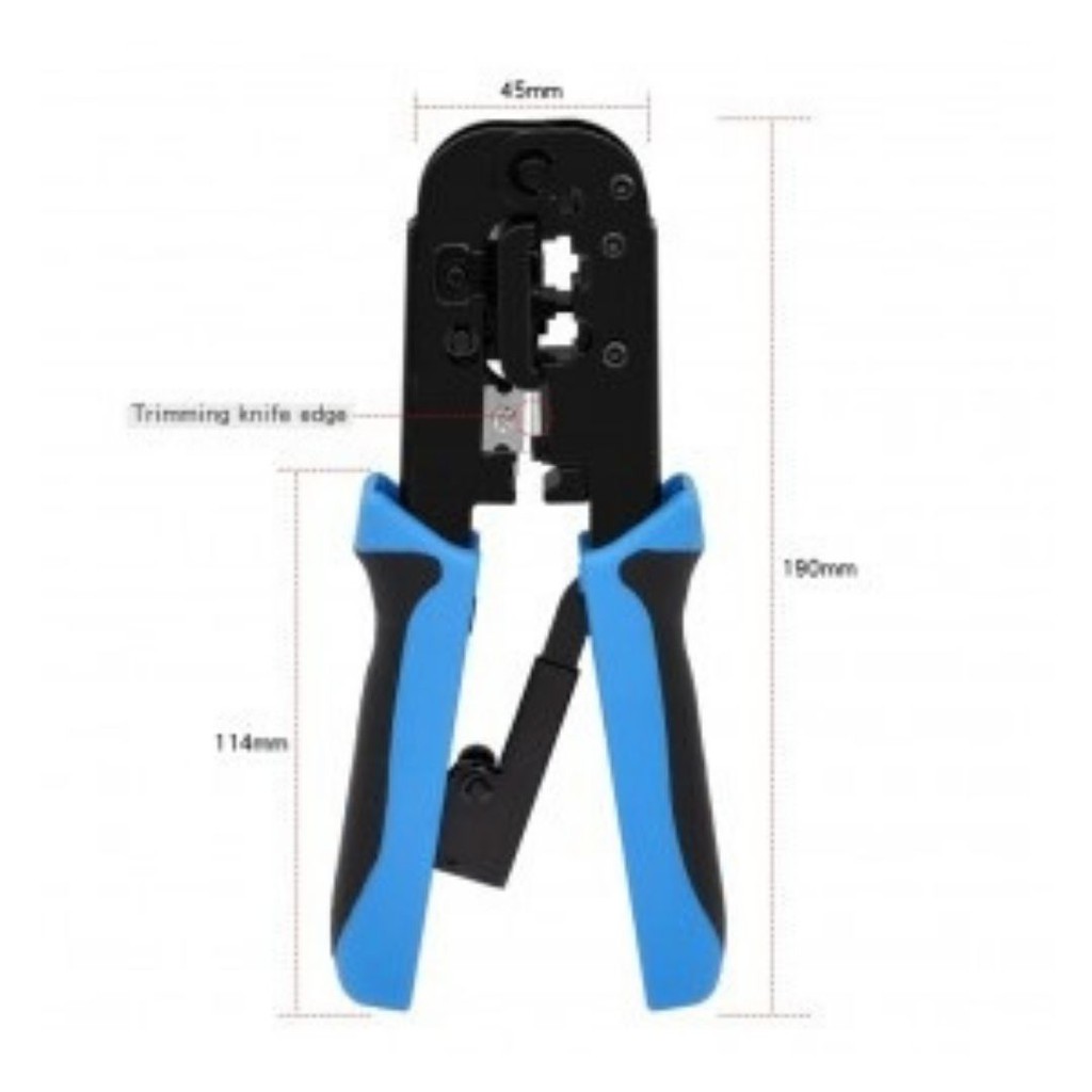 Tang Crimping  Tool Lan Network Cable RJ45 RJ11 RJ12 111156