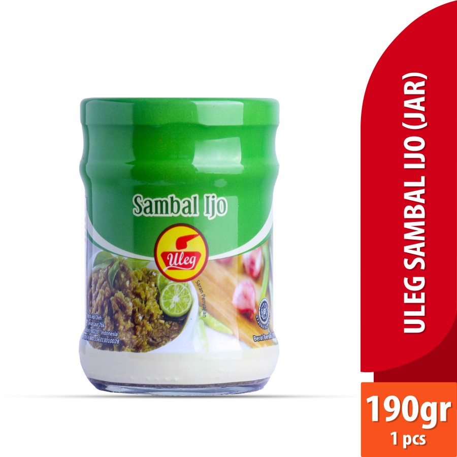 SAMBAL IJO ULEG FINNA 190GR JAR HALAL