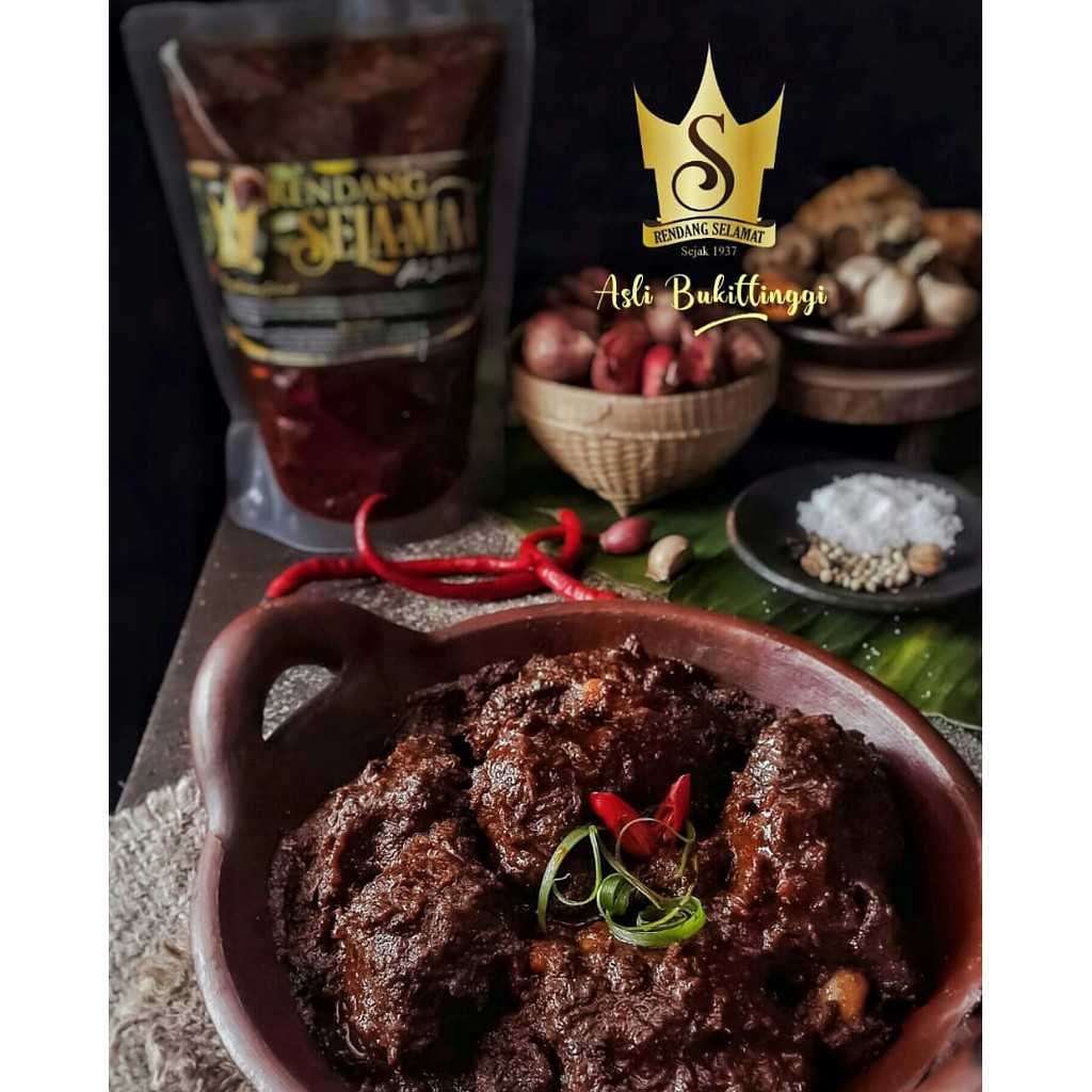 

Rendang Selamat Asli Bukittinggi 1/4 Kg (250 gr)