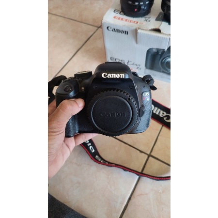 CANON 600D KISS X5 LENSA KIT DAN TELE TAMRON