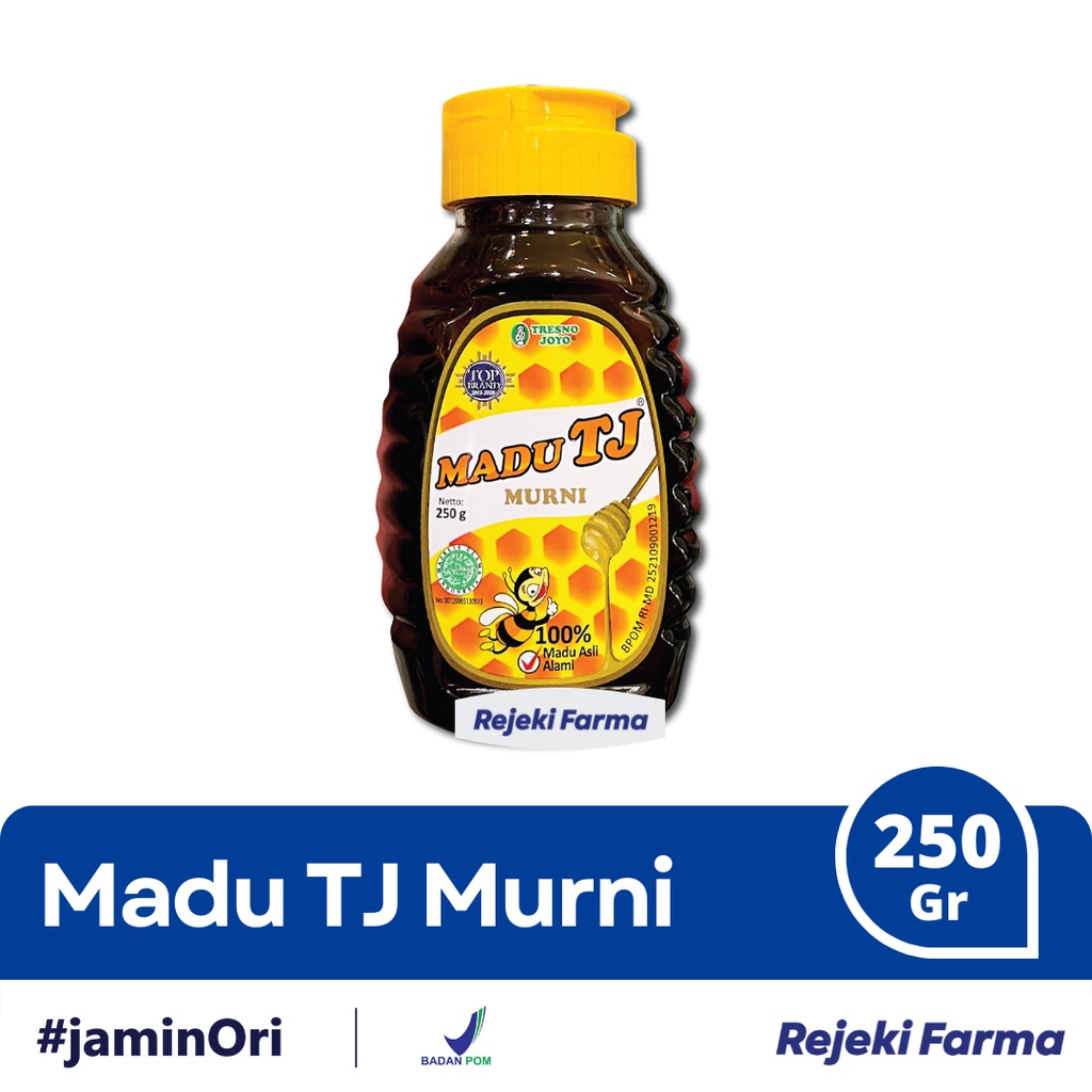 

Madu Tj Murni 250 gr gram - Tresno Joyo MaduTj Alami 250gr TresnoJoyo