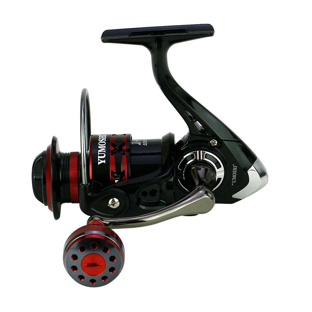 YUMOSHI RS2000 Reel Pancing Spinning 12 Ball Bearing 5.2:1 - HITAM