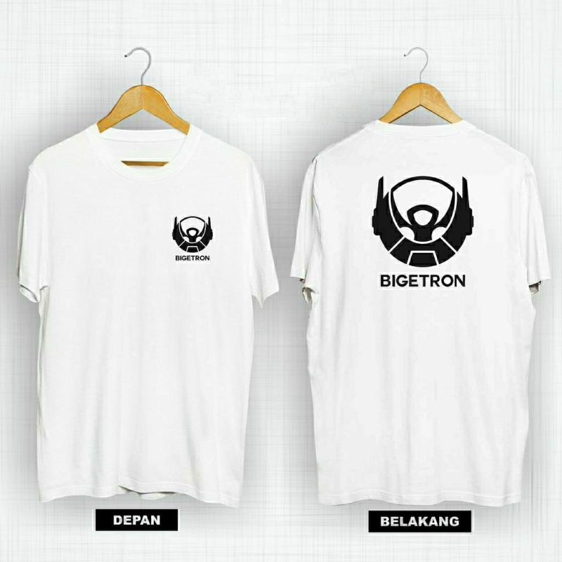 kaos distro bigetron e-sport / baju gamers baju gaming pria wanita / t-shirt MLBB game ML Indonesia