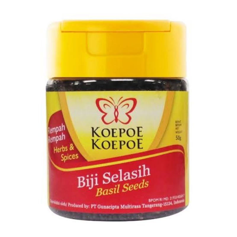 Koepoe Koepoe Biji Selasih 50gr