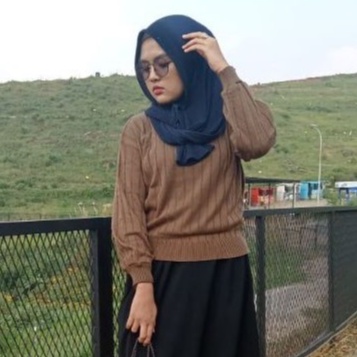 SWEATER JOVANKA CROP RAJUT  OVERSIZE / ATASAN RAJUT WANITA /  BAJU CROP JOVANKA BALON