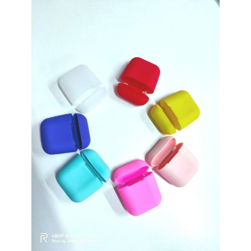 Silicone Airpods Generasi 1 Apple Original / Clone Airpods Muat Clearence Sale