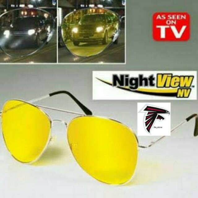 (COD) Kacamata Anti Silau Malam / Night View Glasses