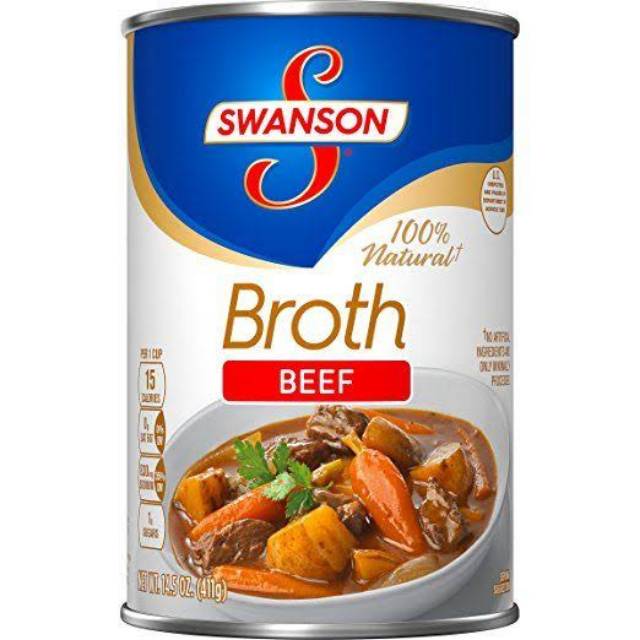 

Swanson broth beef 411gr