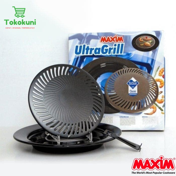 Maxim Ultra Grill 25 cm / Wajan Panggangan Pemanggang BBQ Maspion 25 cm