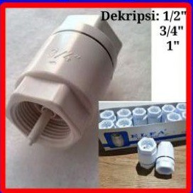 Tusen Klep PVC - Tusen Klep Pompa