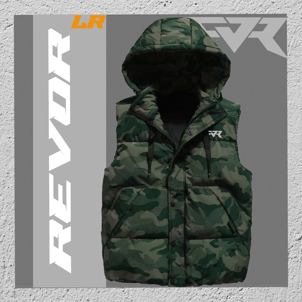 Revor Rompi Hoodie LR Tebal Anti Angin