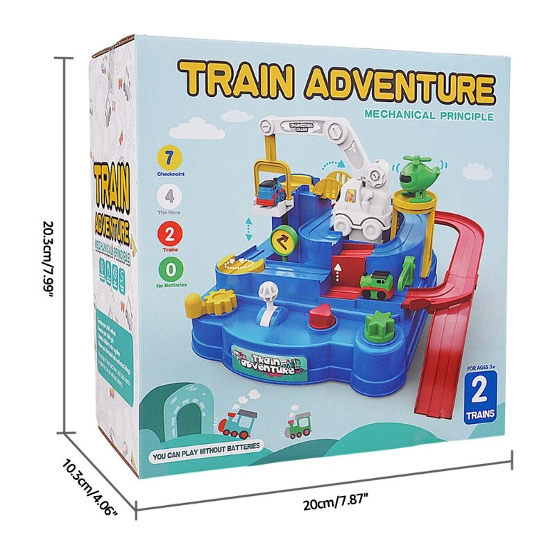 Car Adventure Brain Game Mainan Edukasi Anak Montessori Mainan Mobil Mobilan Pretend Play