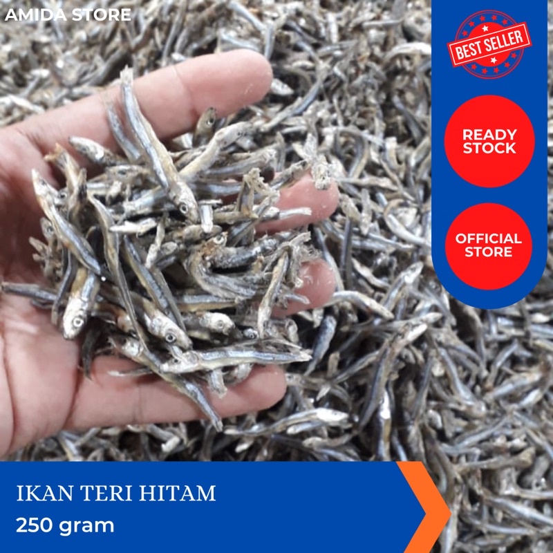 

Ikan Teri Hitam / 250gr