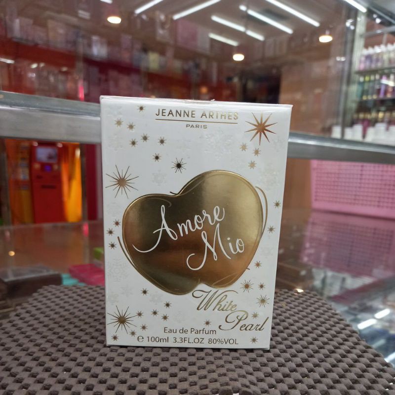 JEANE ARTHES AMORE MIO WHITE PEARL EDP FOR MEN ORIGINAL