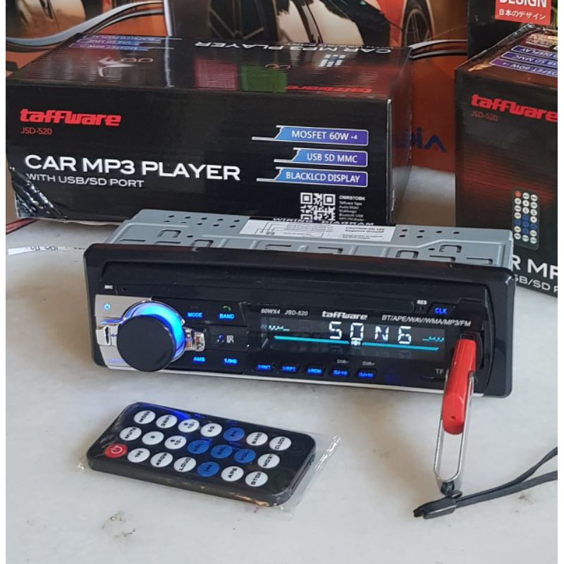 Tape Mobil Multifungsi Bluetooth MP3 FM Radio JSD 520 - MALANG