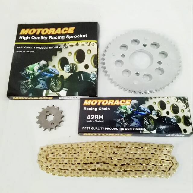 Gear Set MOTORACE Thailand CBR 150 K45 Lokal