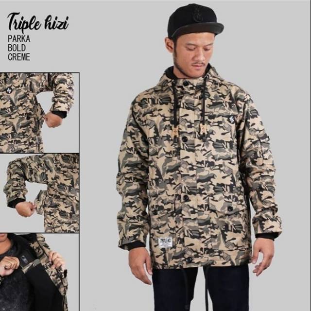 Jaket parka army original