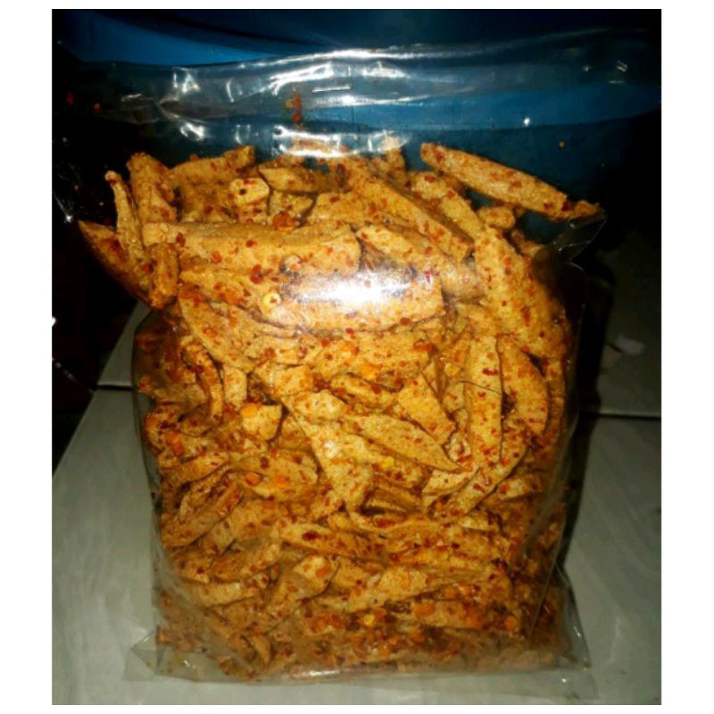 

Basreng Stik Kiloan Pedas Daun Jeruk 1 Kg - Basreng Murah Enak - Basreng Renyah