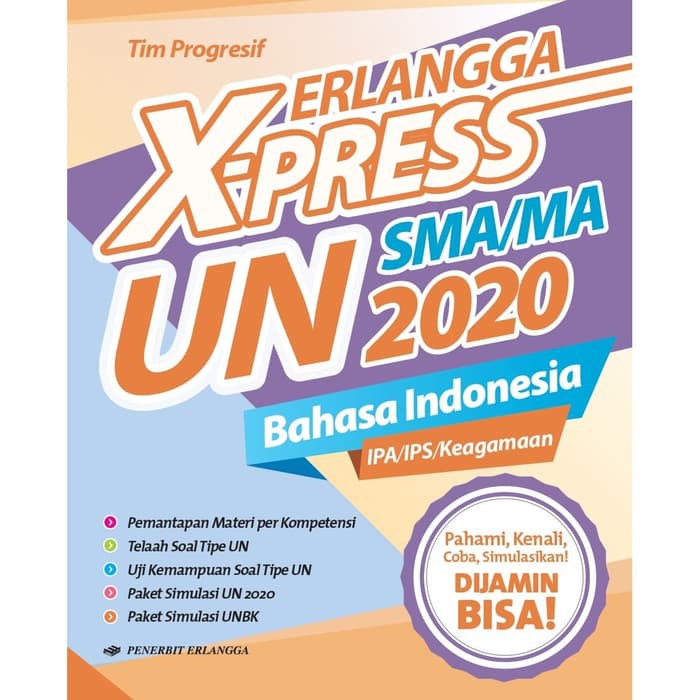 X Press Un Sma 2020 Bahasa Indonesia Plus Kunci Jawaban Buku Penerbit Erlangga Shopee Indonesia