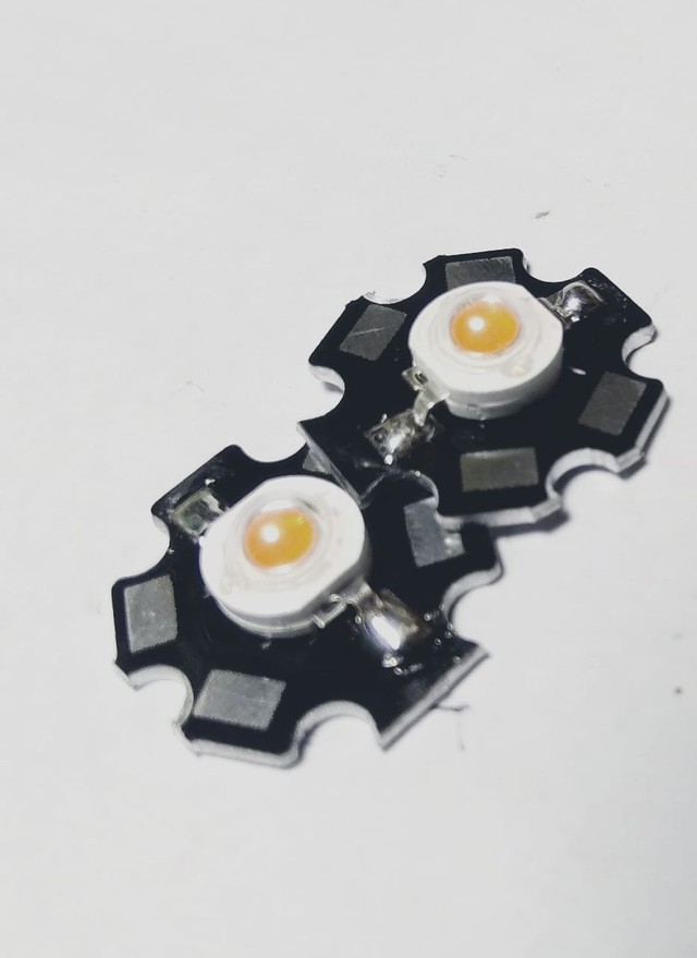 [DSP-9229] LED HPL 1WATT PINK 380-840NM GRADE A HPL + STAR PCB BLACK AQUASCAPE DECORATION