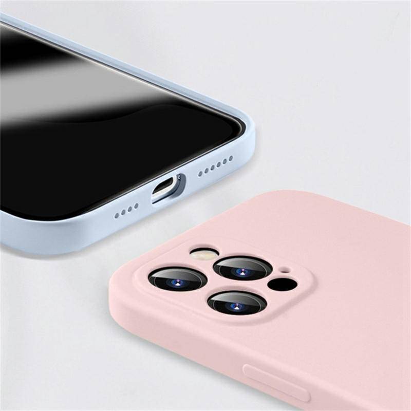 Soft Case Silikon Untuk iPhone 14 Pro 13 14 Pro Max Plus Mini iPhone14 iPhone13