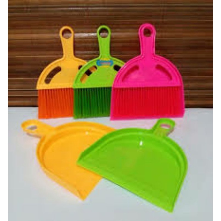 SAPU MINI SET SEROK CIKRAK/DUSTPAN MINI/SAPU + SEROK MINI/SAPU MOBIL