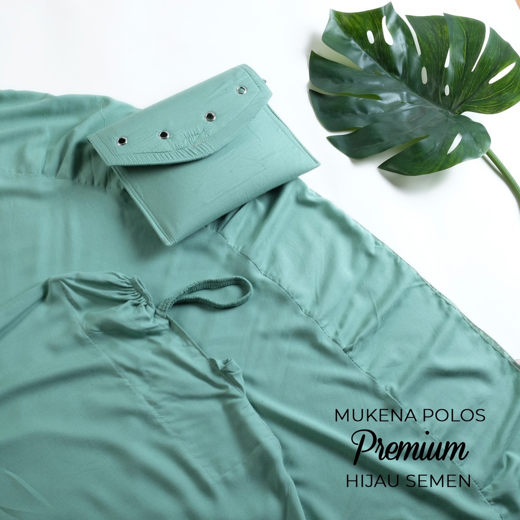 MUKENA BALI TASIK - MUKENA DEWASA POLOS PREMIUM