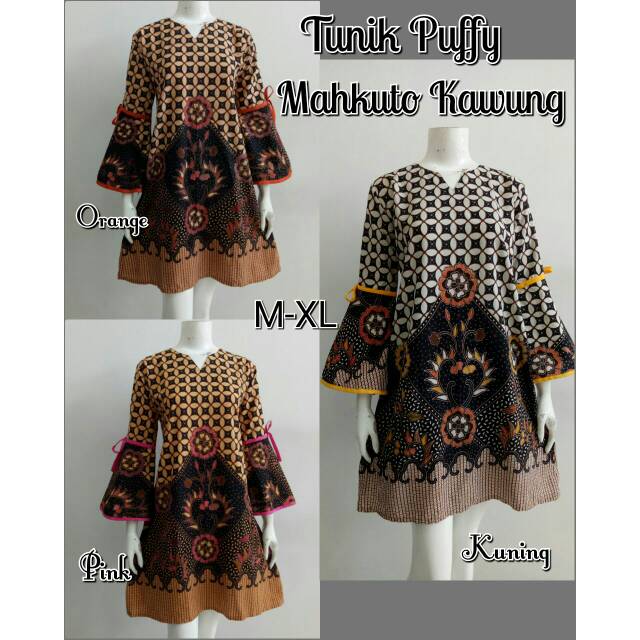 Tunik Puffy  Mahkuto Kawung