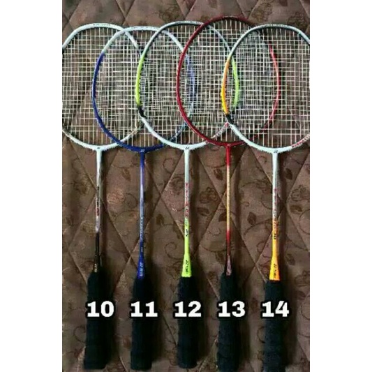 PAKET KOMPLIT BADMINTON BONUS GRIP + BONUS PACKING KARDUS