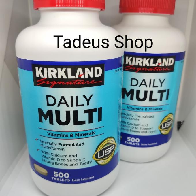 KIRKLAND SIGNATURE DAILY MULTI 500 TAB VIT MULTIVITAMIN