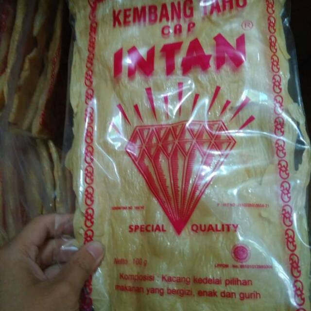 

Kembang tahu lembar cap intan