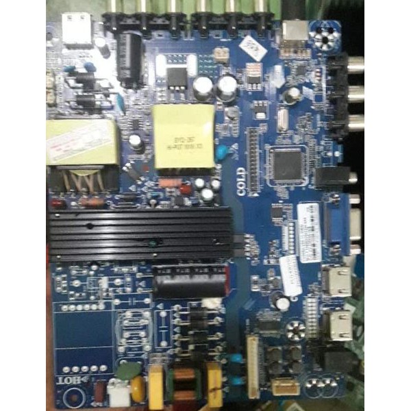 MB TV POLYTRON PLD 43D150 - MAINBORD TV POLYTRON PLD43D150 - MESIN TV POLYTRON 43D150