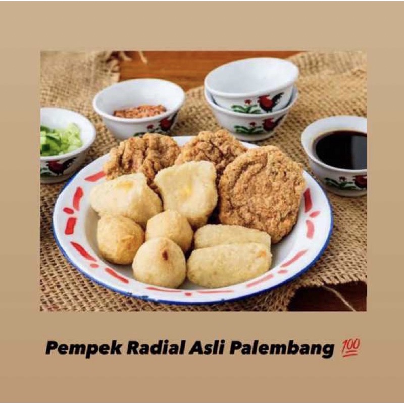 

Pempek Radial Palembang Ikan Isi 25 Pcs