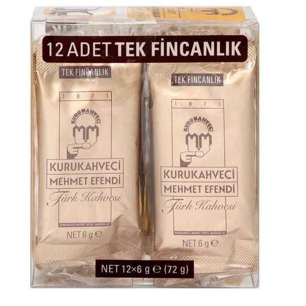 

Terbatas.. Kopi Turki Kurukahveci Mehmet Efendi 6 gr 999