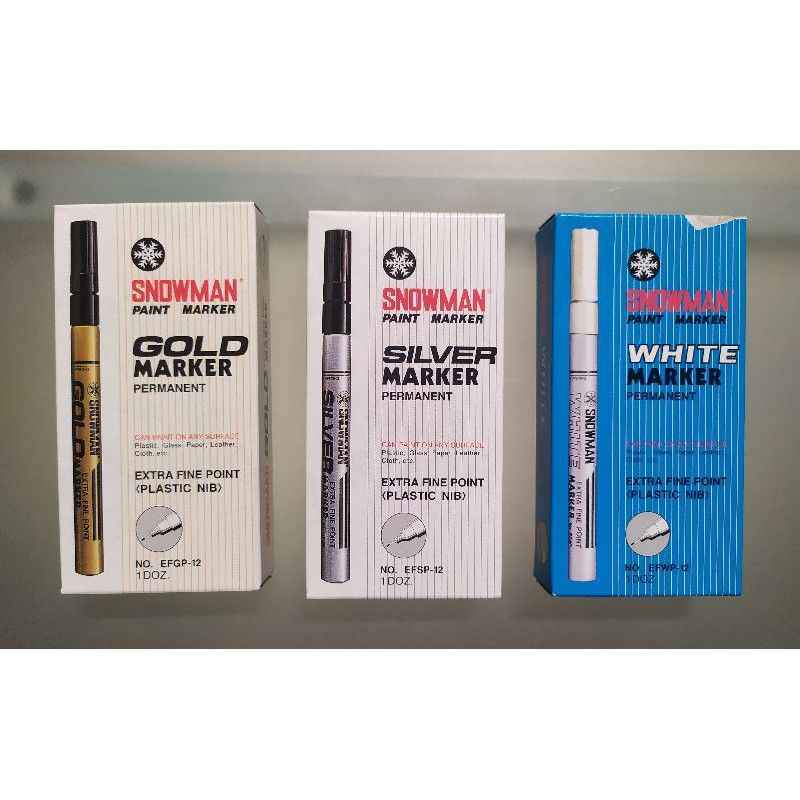 

Spidol Marker Snowman EFGP, EFSP, EFWP