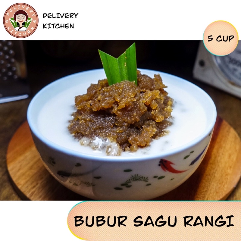 

Bubur sagu rangi 5 gelas