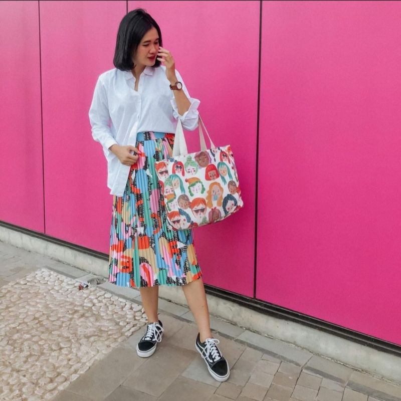 Calla the Label - pleats skirt