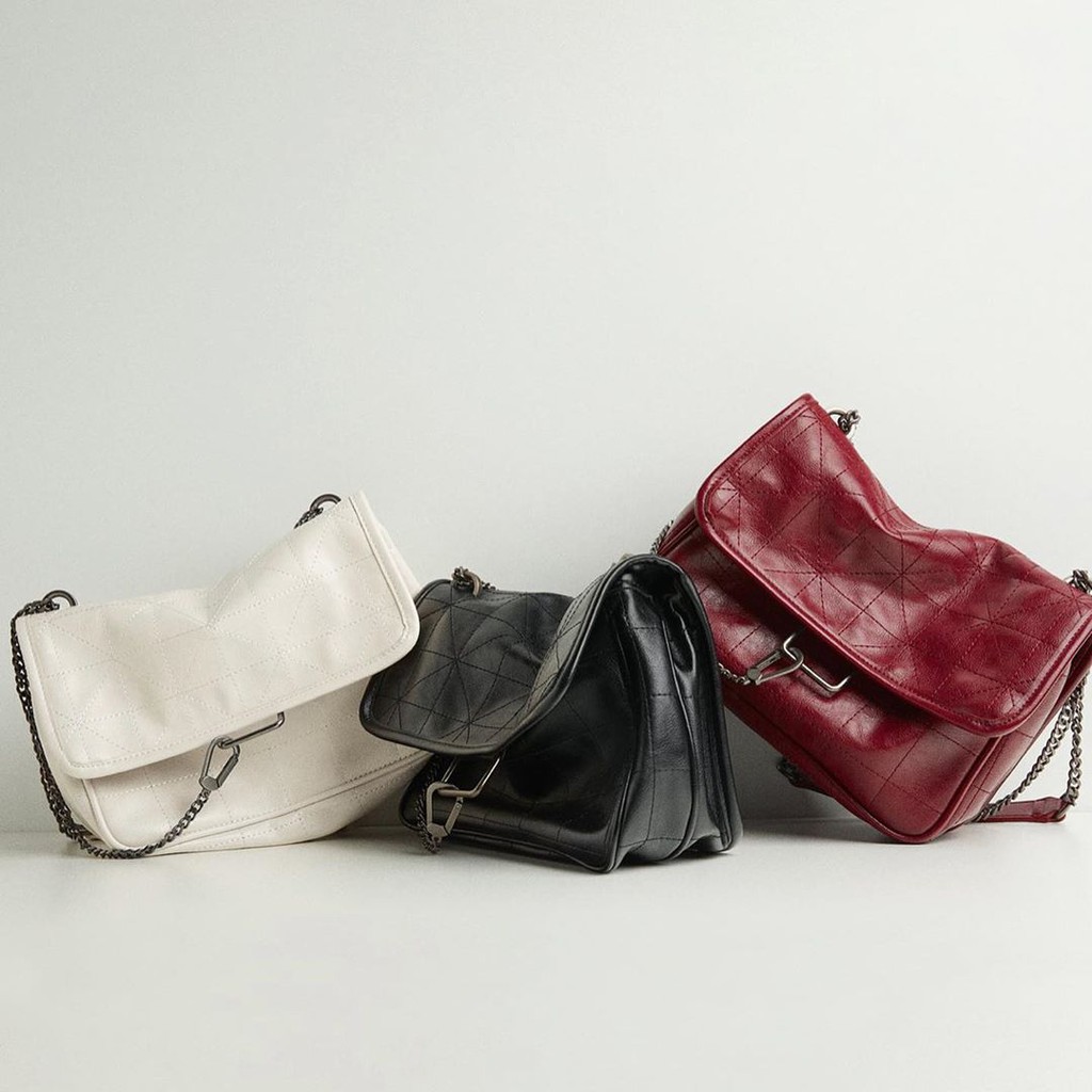 ZARA Pyramid Backpack Shoulder Mini Bag Original