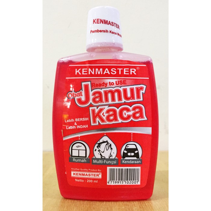 CAIRAN PEMBERSIH  KACA KENMASTER ANTI JAMUR  KERAK PELANGI 