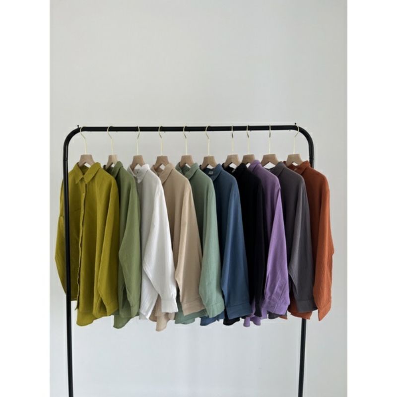 (MID YEAR SALE) Linen Shirt (READY STOCK)