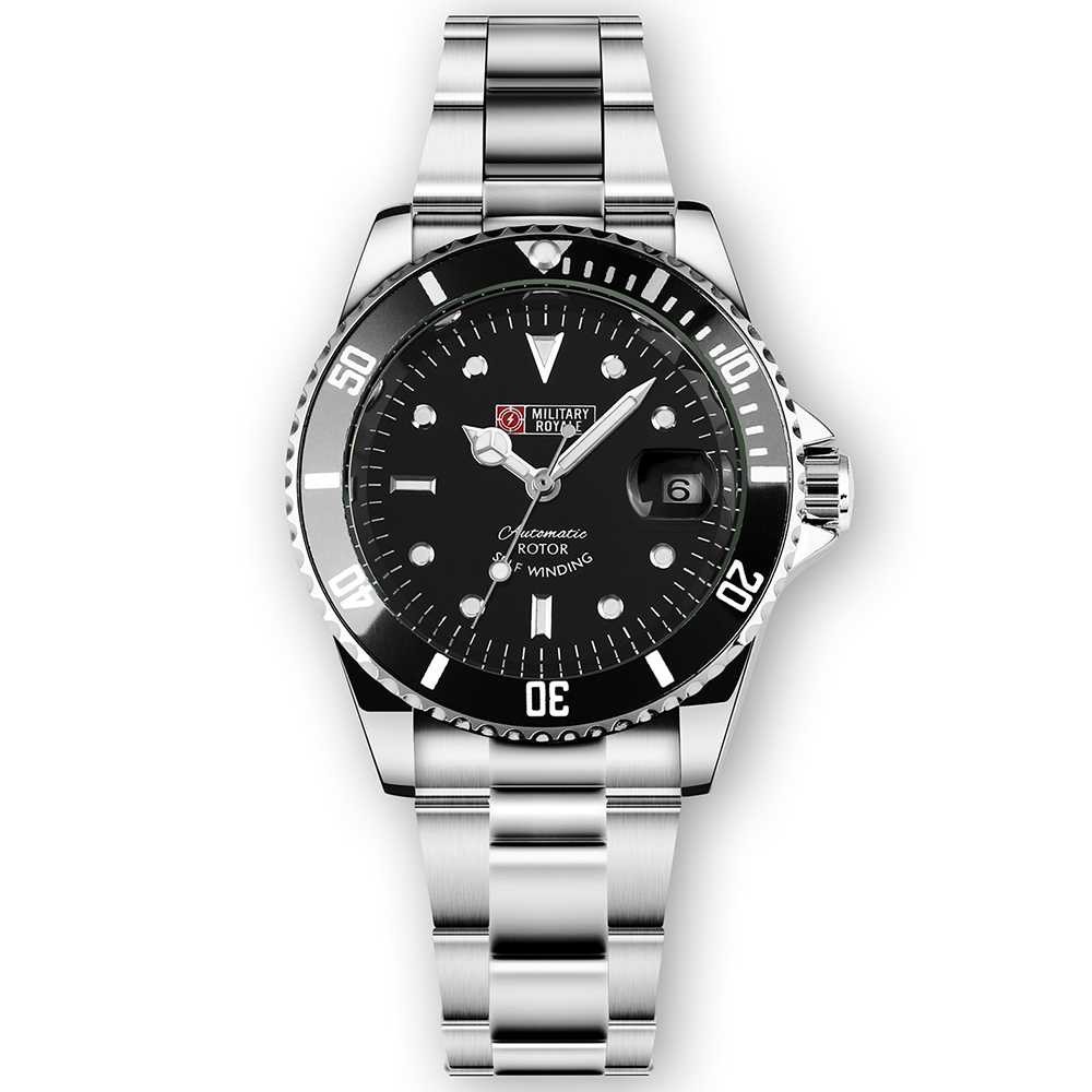 Military Royale Jam Tangan Automatic Self Winding Pria - MR163