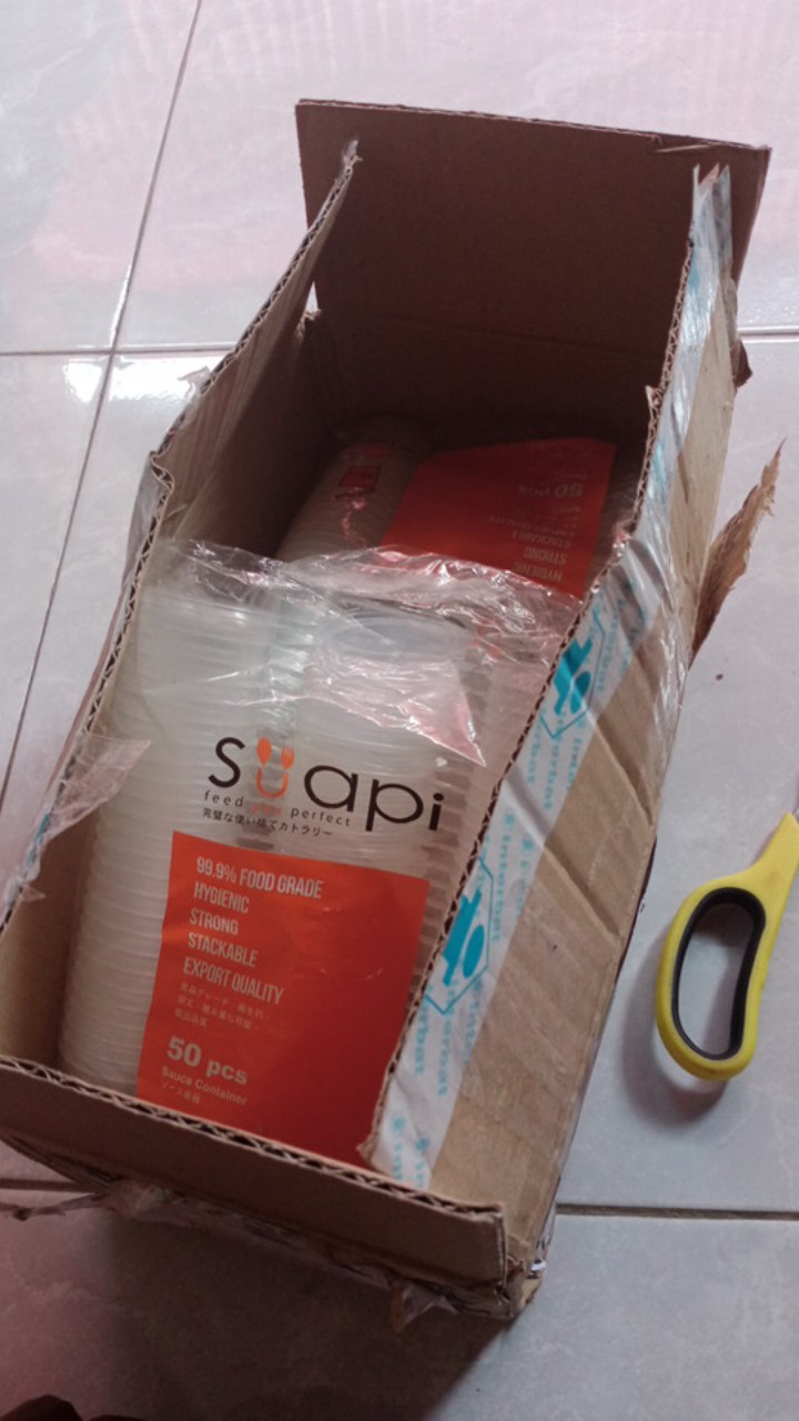 [50pcs] Tempat Saus Suapi 25ml | Sauce Container Suapi