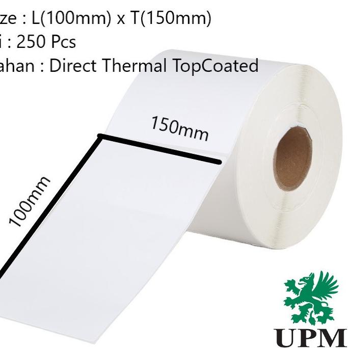 

New! Hi Quality Thermal 10x15 - Label Thermal 100x150 - Label Thermal 4x6 - Label RESI A6