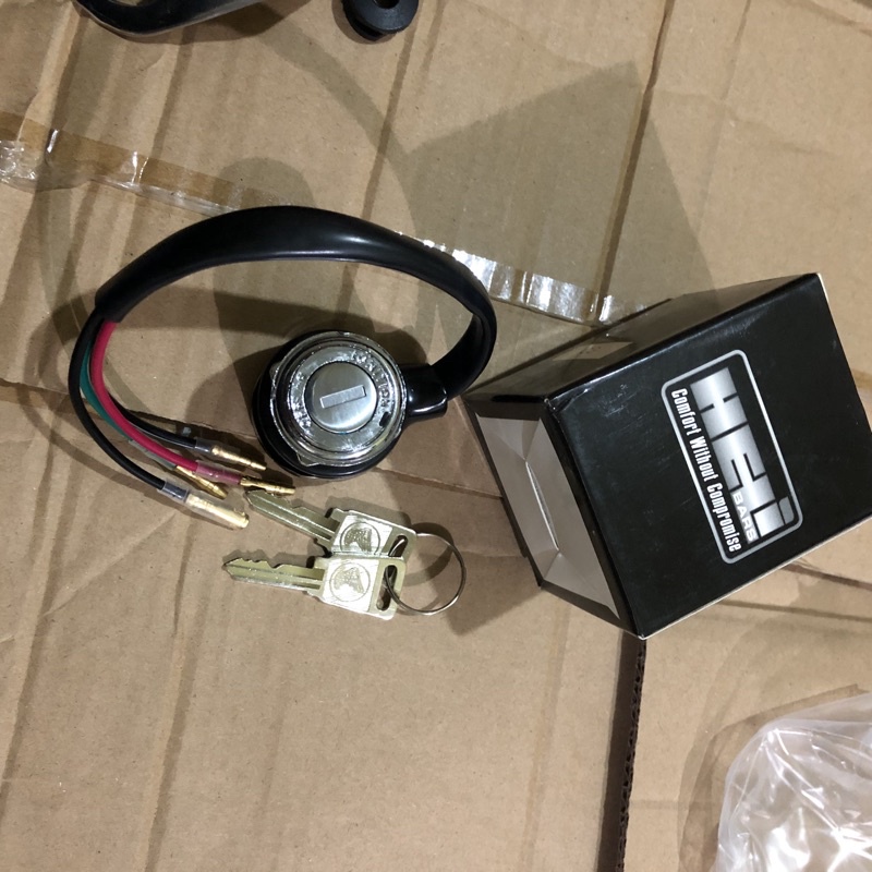 Kunci Kontak CB 100/125 CB 200 Merk HELIBARS Model Original Berkode-Cb100/125