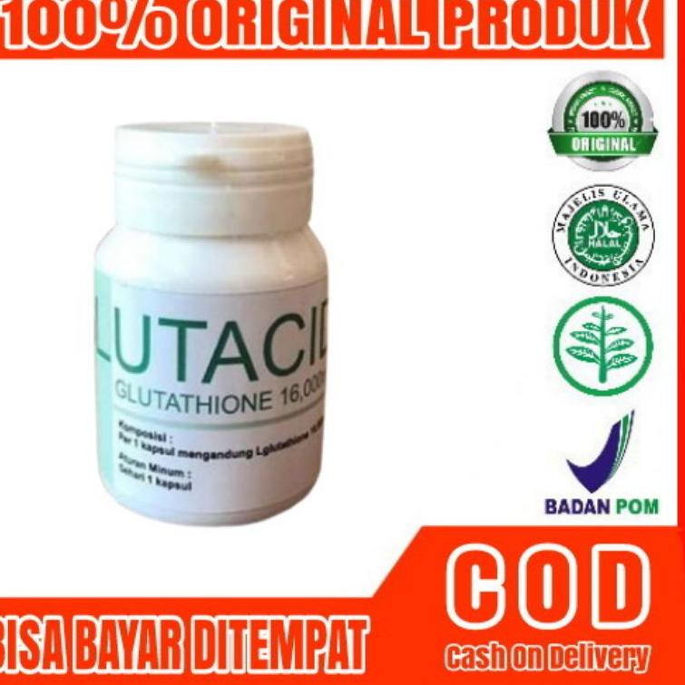 Original Product GLUTACID Whitening 16 000 mg 100% Ori Pemutih Badan Permanen [KODE62]