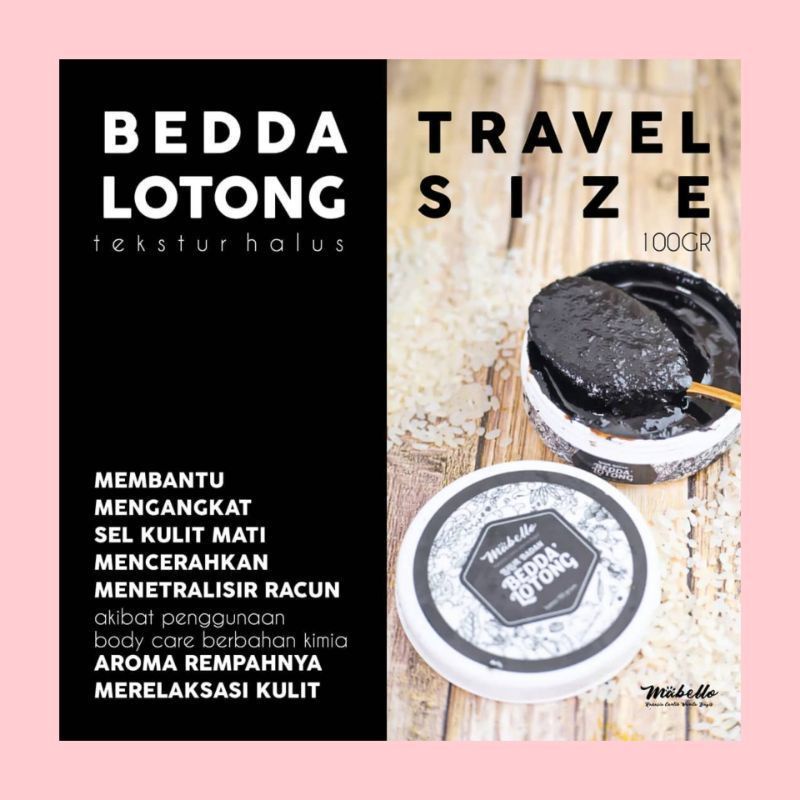 Mabello Bedda Lotong Lulur BPOM