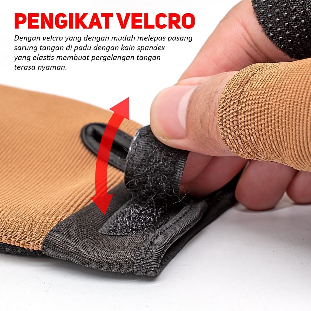 [TERMURAH] SARUNG TANGAN MOTOR / SEPEDA UNISEX TACTICAL OFF ROAD BEST SELLER - FAS-144