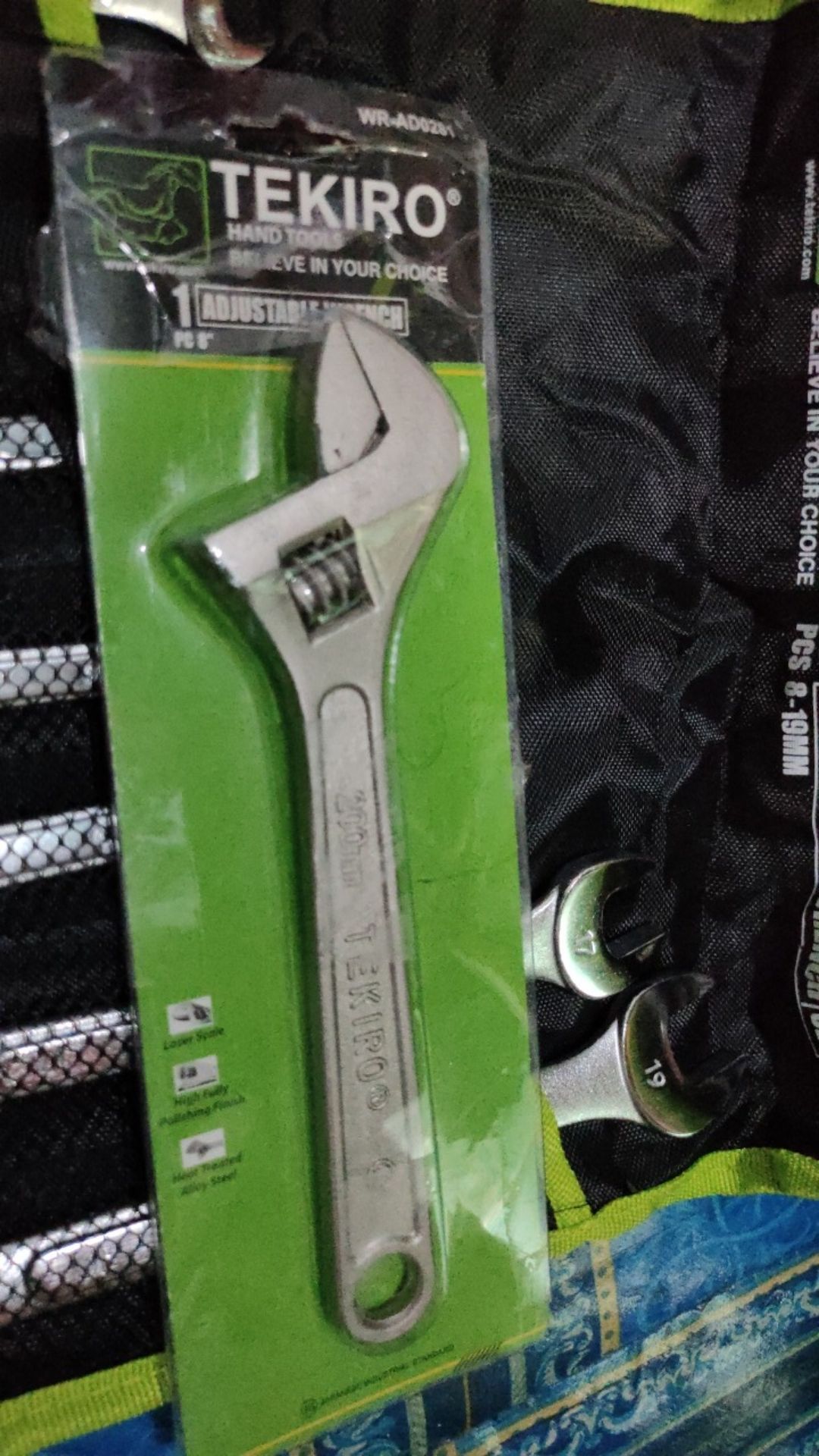 Tekiro - Adjustable Wrench Kunci Inggris 200 Mm 8 Inch - Original