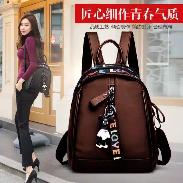 FASHIONMURAH TAS LOVE LOVE - Backpack Micro Tas Ransel Fashion